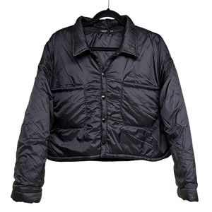 Nasty Gal Collection Cropped‎ Black Jacket Woman’s Size 10
